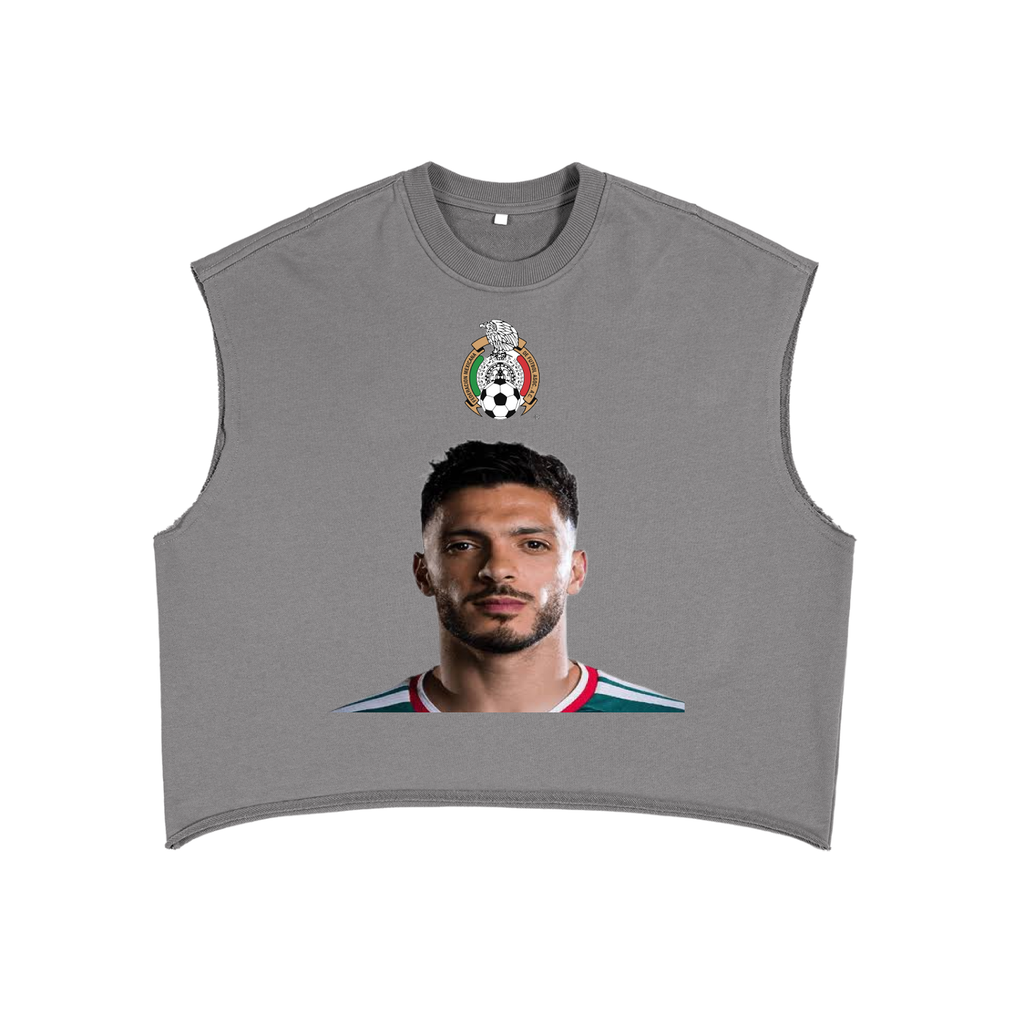 French Terry Boxy Tank Top RAUL JIMENEZ